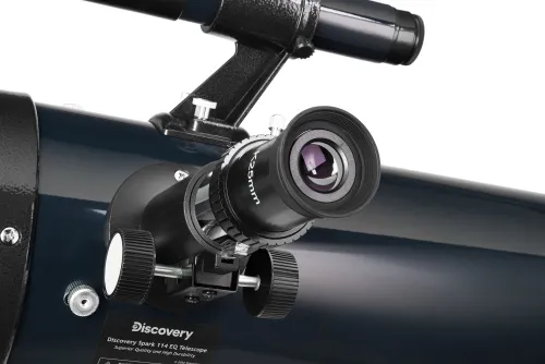 foto telescopio Levenhuk Discovery Spark 114 EQ con libro,  10
