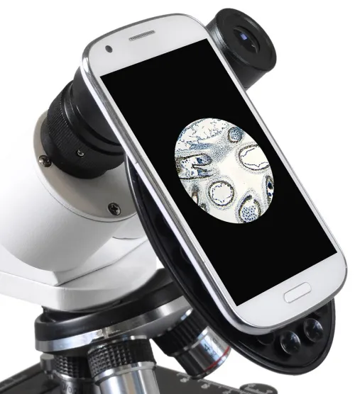 fotografía microscopio Bresser Erudit Basic 40–400x,  14