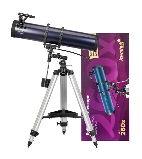fotografía telescopio Levenhuk New Skyline PLUS 130/900 EQ2,  2