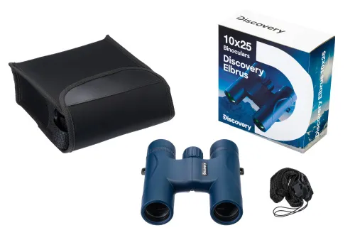 gráfico prismáticos Levenhuk Discovery Elbrus 10x25,  5