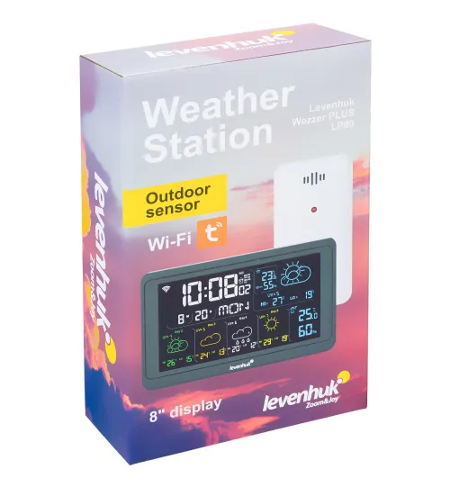 imagen estación meteorológica Levenhuk Wezzer PLUS LP80,  13