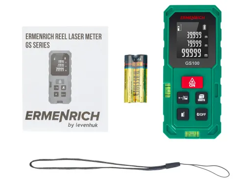 imagen medidor láser Ermenrich Reel PLUS GS100,  2