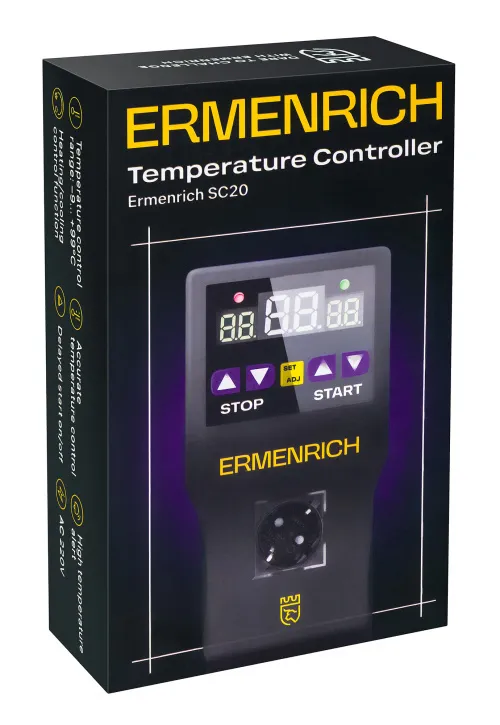 foto controlador de temperatura Ermenrich SC20,  5