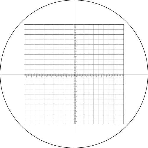 gráfico portaobjetos de calibración MAGUS CSS2 para microscopios estereoscópicos (XY0,05),  2