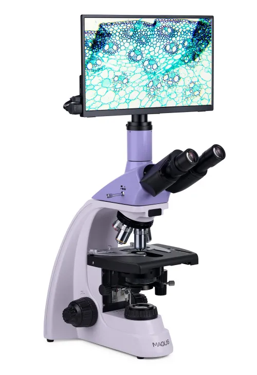 foto microscopio biológico MAGUS Bio D230T LCD,  4