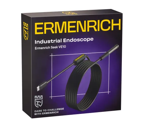 fotografía endoscopio industrial Ermenrich Seek VE10,  8