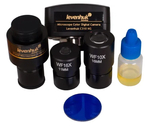 imagen microscopio monocular digital Levenhuk D320L 3.1M,  11