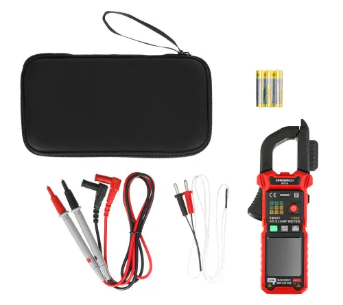 foto amperímetro de pinza digital Ermenrich Ping MK30,  9