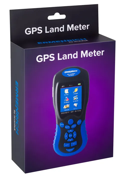 foto medidor topográfico GPS Ermenrich Reel BD30, azul,  9