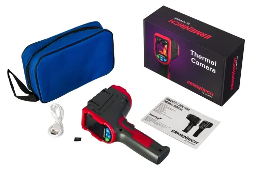 gráfico cámara térmica Ermenrich Seek TV50,  2