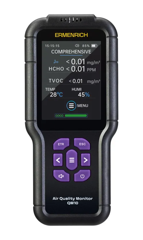 imagen medidor de la calidad del aire Ermenrich QM10,  2