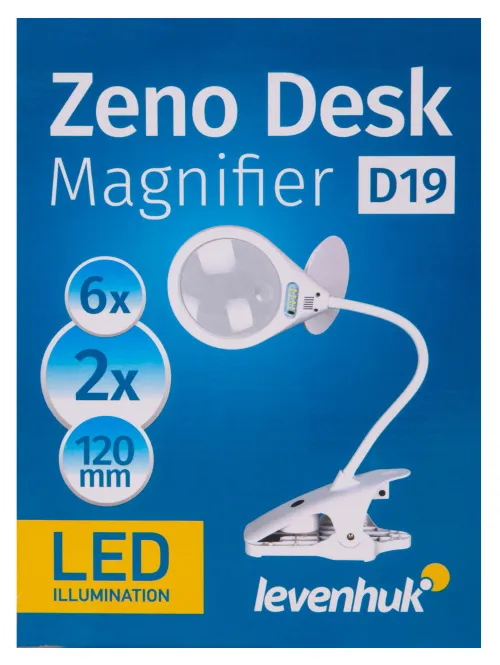 fotografía lupa Levenhuk Zeno Desk D19,  12