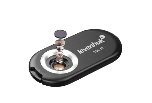 foto microscopio LED para teléfono inteligente Levenhuk Kelvin TMC10,  8