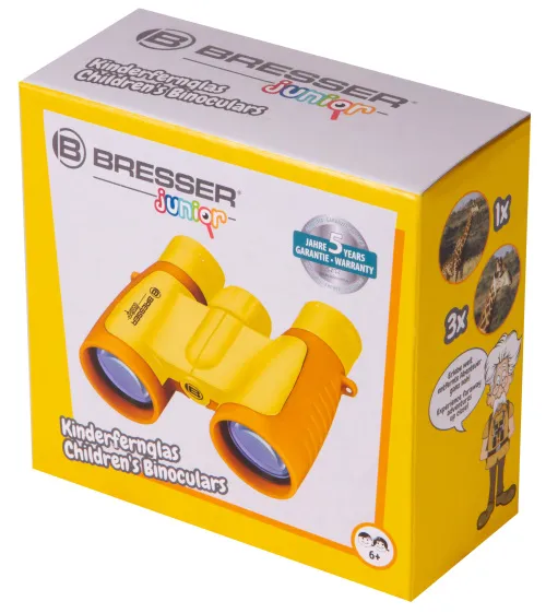 foto prismático para niños Bresser Junior 3x30,  7