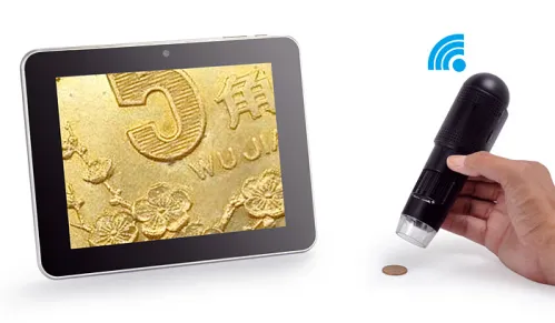 foto microscopio digital wifi Levenhuk DTX 720,  3