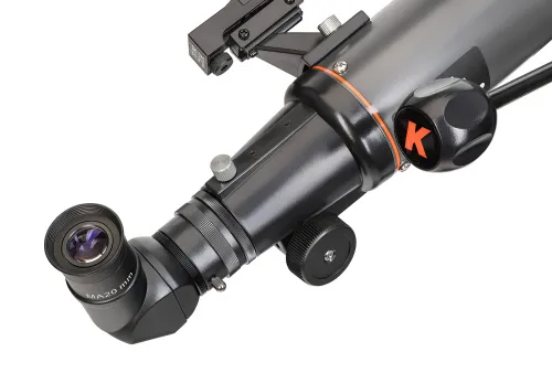 gráfico fototelescopio Levenhuk Kelvin Nova PLUS 70/700,  10