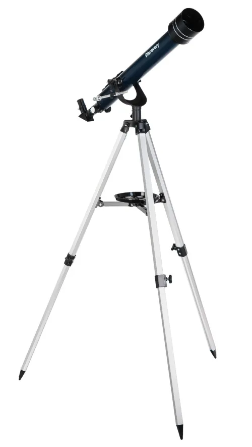 gráfico telescopio Levenhuk Discovery Spark 607 AZ con libro,  8