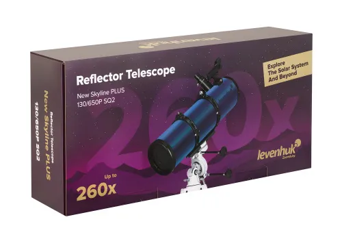 foto telescopio Levenhuk New Skyline PLUS 130/650P SQ2,  14