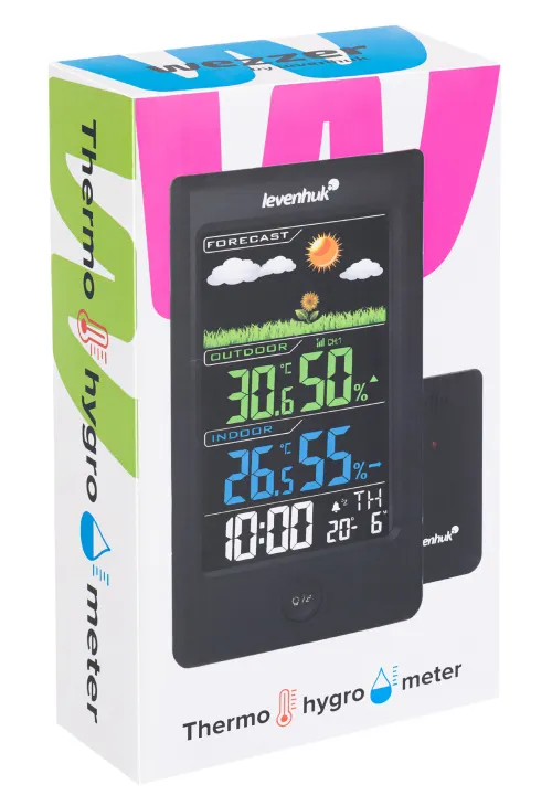 gráfico termohigrómetro Levenhuk Wezzer Teo TH40,  9