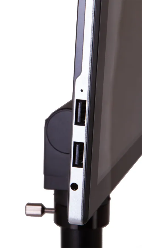 imagen microscopio trinocular digital Levenhuk MED D30T LCD,  21