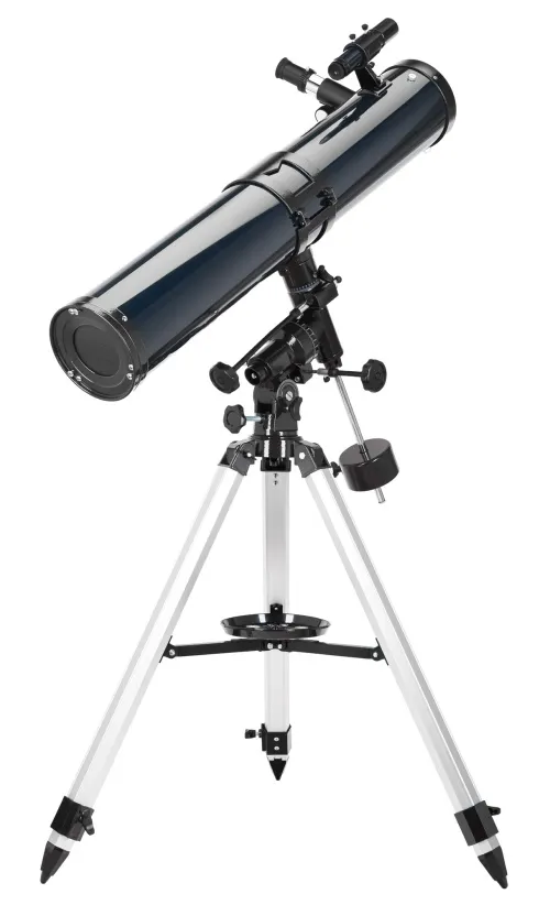 foto telescopio Levenhuk Discovery Spark 114 EQ con libro,  7