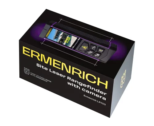 foto medidor láser Ermenrich PRO LR100, con cámara,  8