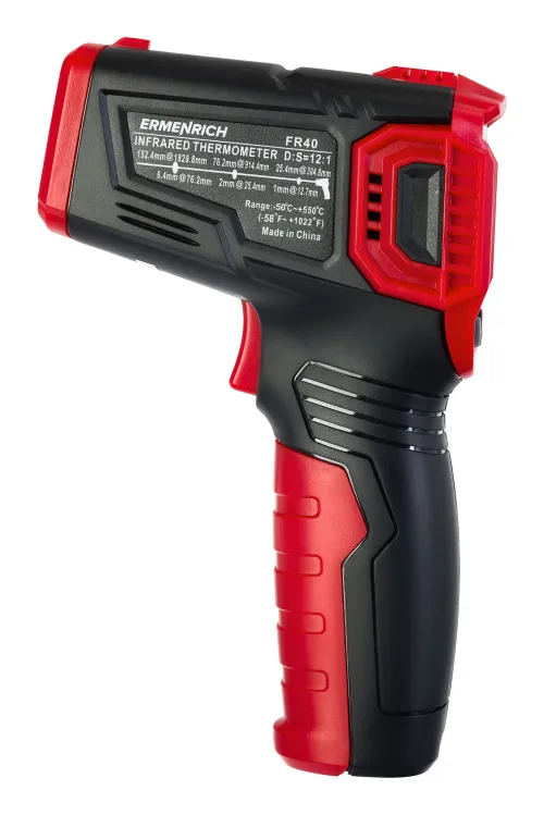 gráfico termómetro infrarrojo Ermenrich Seek FR40,  3