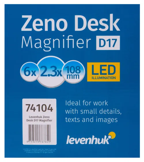 fotografía lupa Levenhuk Zeno Desk D17,  13