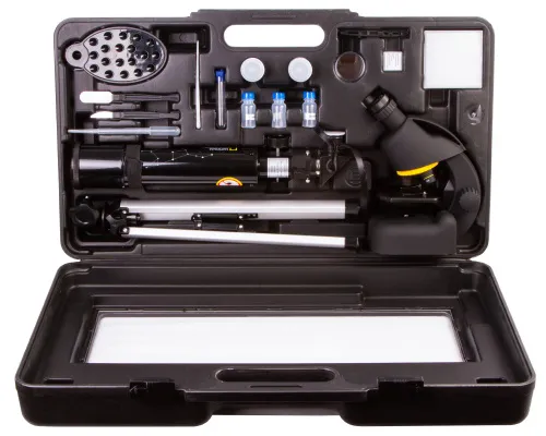 imagen kit de Bresser National Geographic: Telescopio 50/360 AZ y Microscopio 40–640x,  3