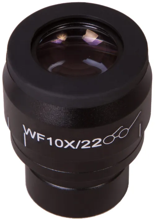fotografía ocular Levenhuk MED WF10x/22 con ajuste de dioptrías,  2