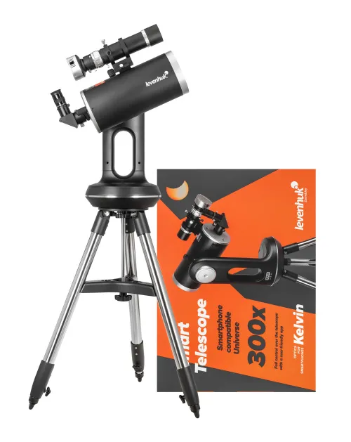 imagen telescopio inteligente Levenhuk Kelvin Bright STM127,  2