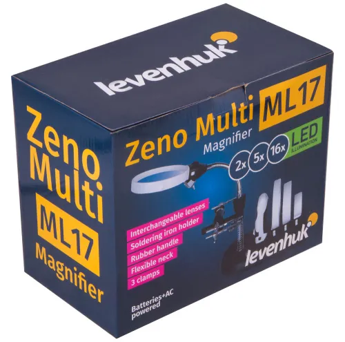 foto lupa Levenhuk Zeno Multi ML17 Negro,  12