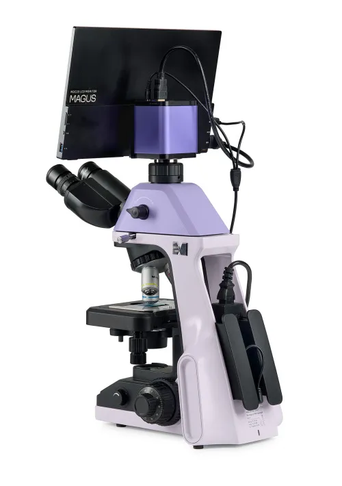 gráfico microscopio digital biológico MAGUS Bio D240T LCD,  6