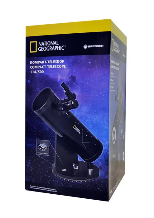 imagen telescopio Bresser National Geographic Dob 114/500,  2