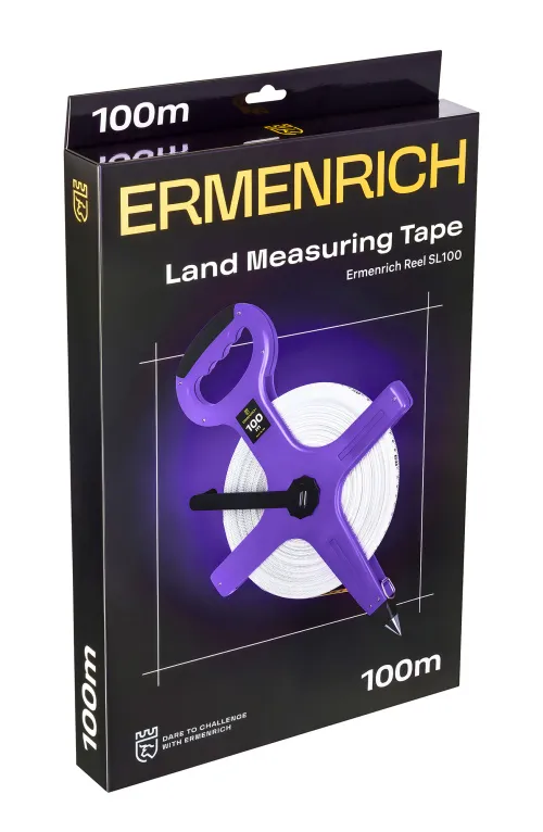 gráfico cinta métrica de topografía Ermenrich Reel SL100,  7