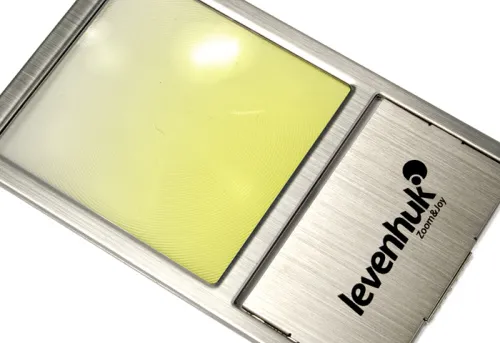foto lente de Fresnel Levenhuk Zeno 90, 2,5x, 48/45 mm, Metal,  7