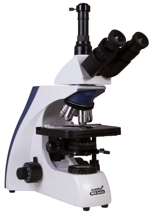 foto microscopio trinocular Levenhuk MED 30T,  4