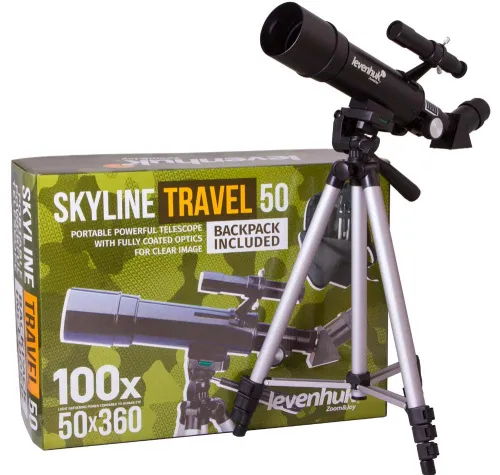 foto telescopio Levenhuk Skyline Travel 50,  2