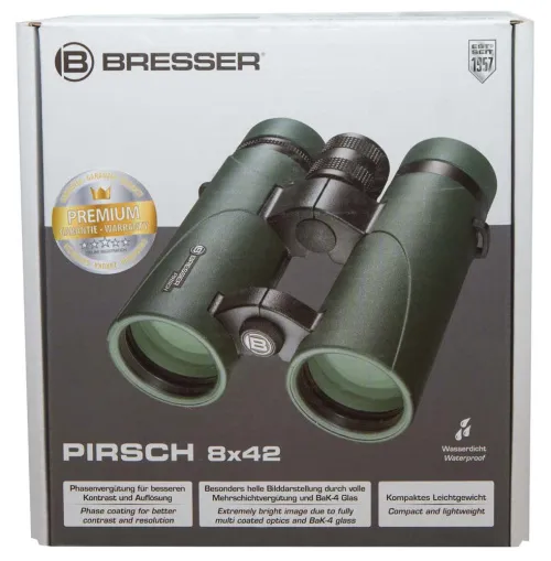 foto prismáticos Bresser Pirsch 8x42,  12
