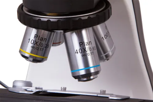 gráfico microscopio trinocular Levenhuk 1000T,  10