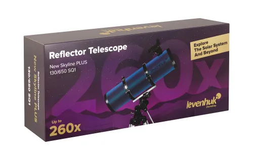 imagen telescopio Levenhuk New Skyline PLUS 130/650 SQ1,  13