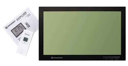 imagen reloj de pared Bresser MyTime Jumbo LCD,  12