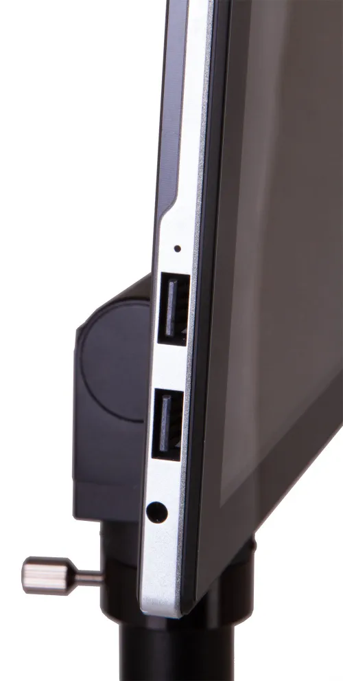 foto cámara digital de microscopio Levenhuk MED 5M con pantalla LCD de 9,4 pulgadas,  3