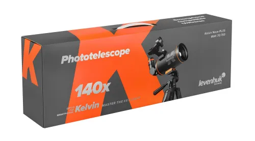 imagen fototelescopio Levenhuk Kelvin Nova PLUS MAK 70/750,  19