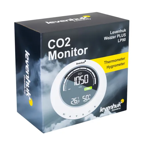imagen medidor de CO₂ Levenhuk Wezzer PLUS LP90,  8