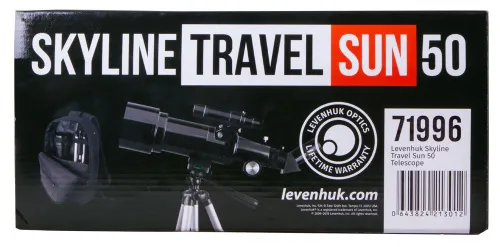 foto telescopio Levenhuk Skyline Travel Sun 50,  18