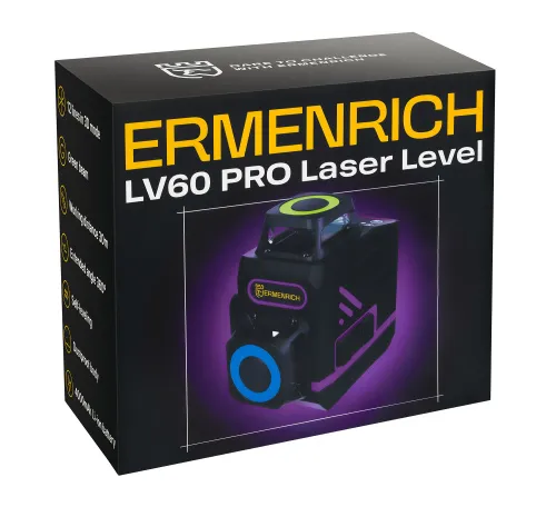 fotografía nivel láser Ermenrich PRO LV60,  10