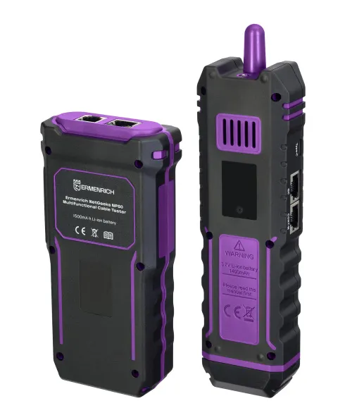 foto comprobador de cables polivalente Ermenrich NetGeeks NP50,  5