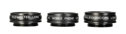 fotografía juego de lentes para teléfono inteligente Levenhuk Kelvin SLS10,  16