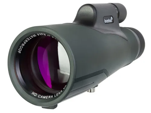 fotografía monocular Levenhuk Wise PLUS 10x56 con retícula,  10